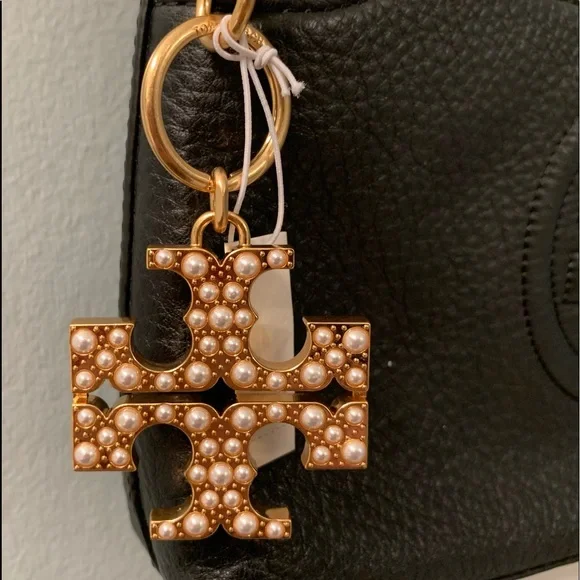 Tory Burch Pearl Key Fob/ Handbag charm. NWT - Picture 7 of 10